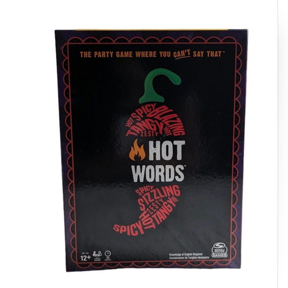 Spin Master Games Hot Words, Word Guessing Party Game, Board Game - Picture 7 of 8